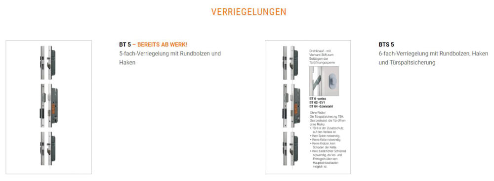 Sicherheitstüren online kaufen