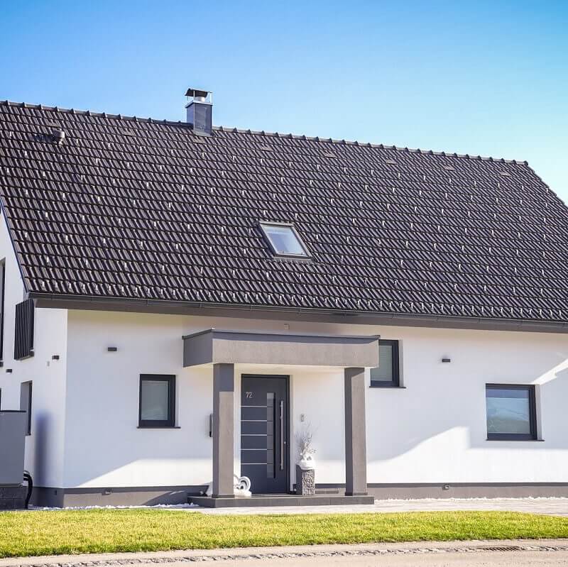 haustür mit fingerprint