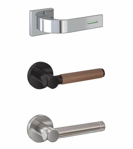 Accessoires für Haustüren - Türgriffe.