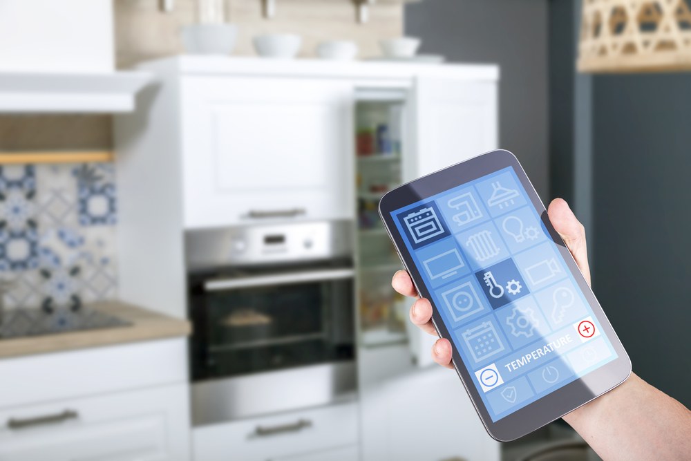 Der intelligente Kühlschrank, der per eine App gesteuert wird