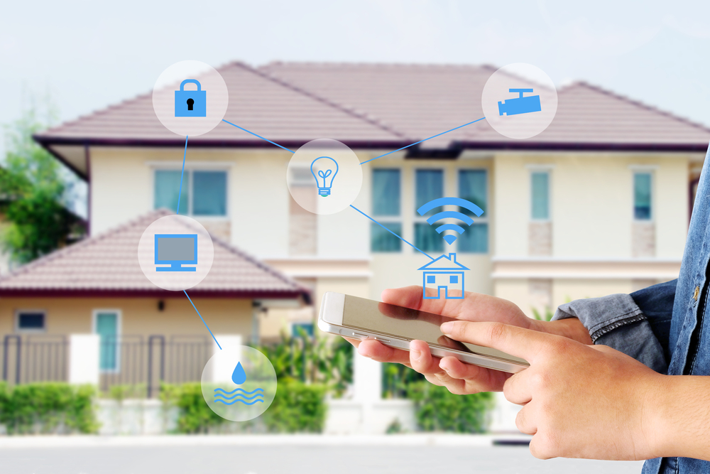 Intelligente Technologien in einem "Smart Home"