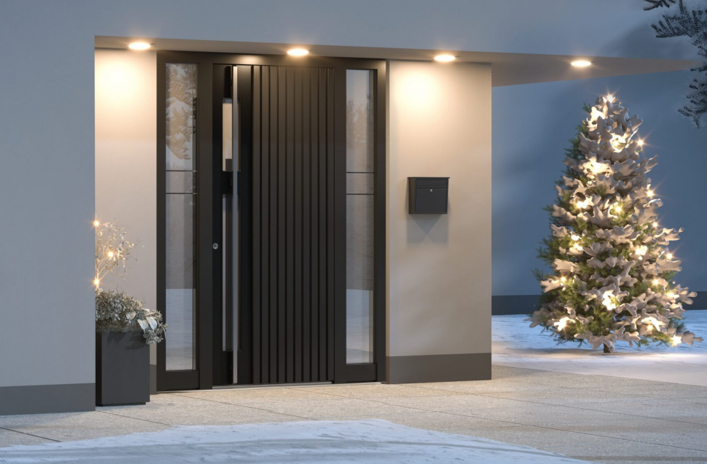 Sanjska aluminijasta vhodna vrata