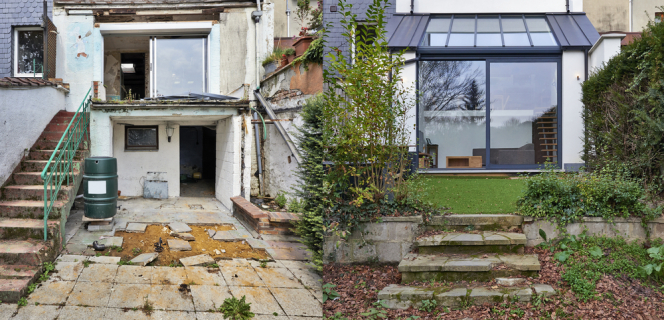 Sanierung eines alten Hauses - alt vs. neu