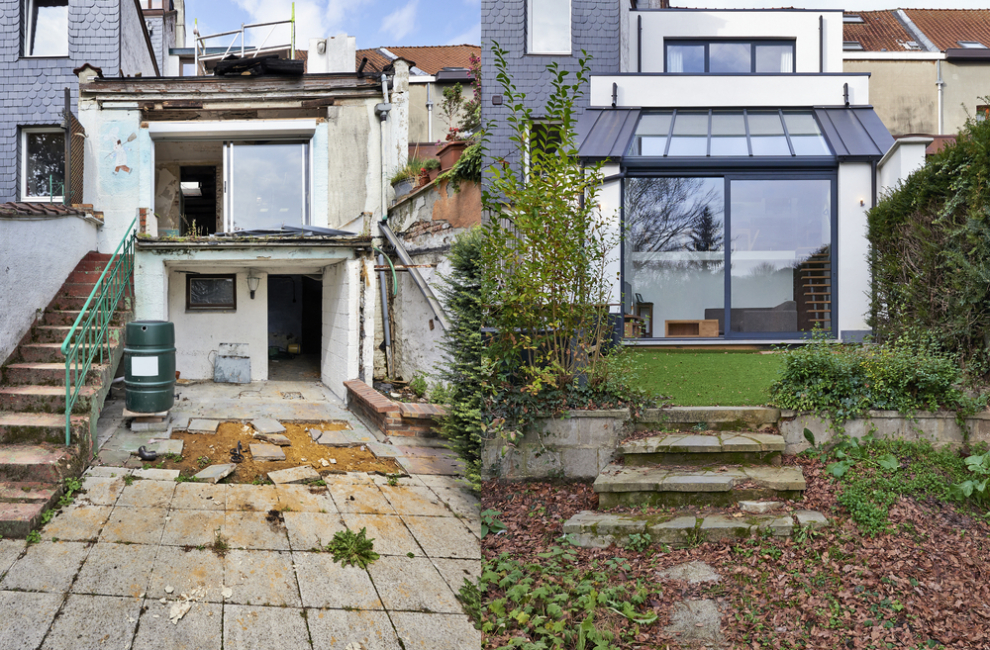 Sanierung eines alten Hauses - alt vs. neu
