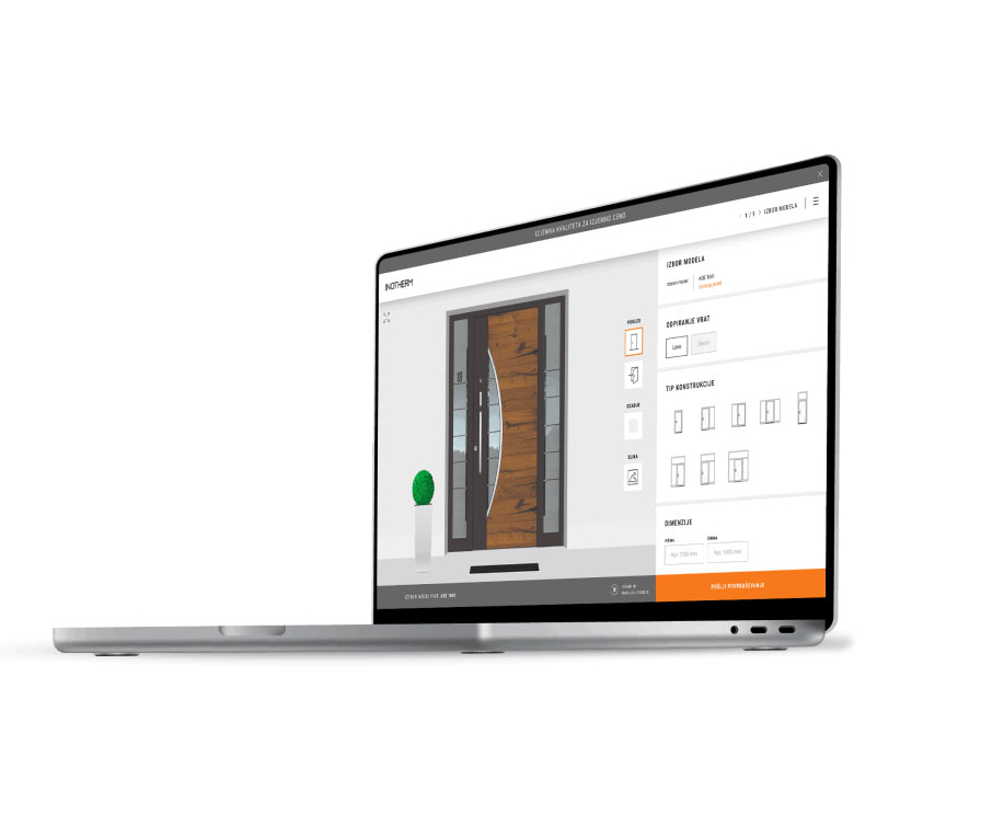 Haustür im Konfigurator