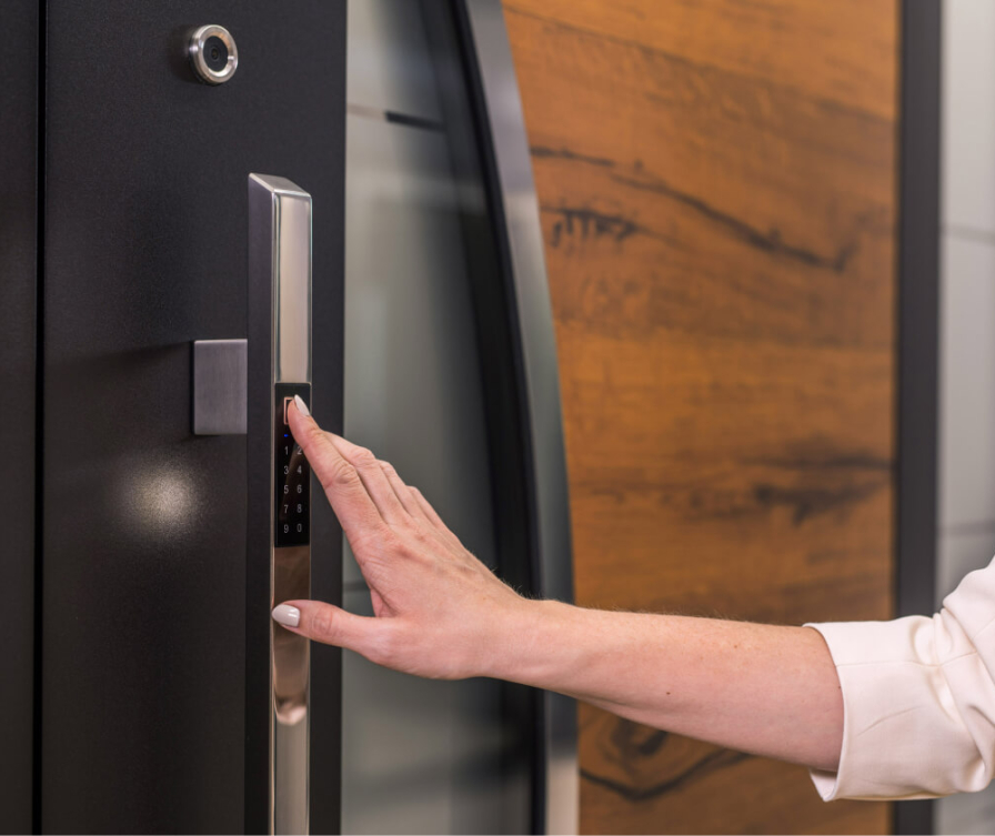 Extravagante Haustür