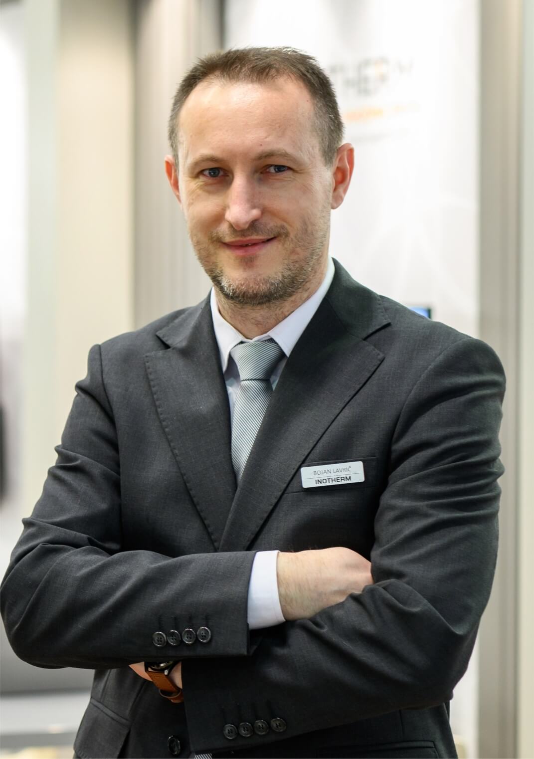 Ein erfolgreicher Geschäftsmann, Bojan Lavrič, Marketingleiter bei Inotherm
