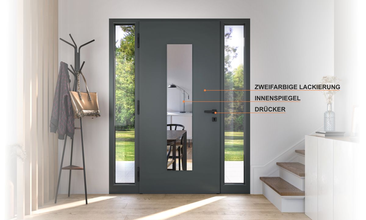 Innenansicht der Haustür