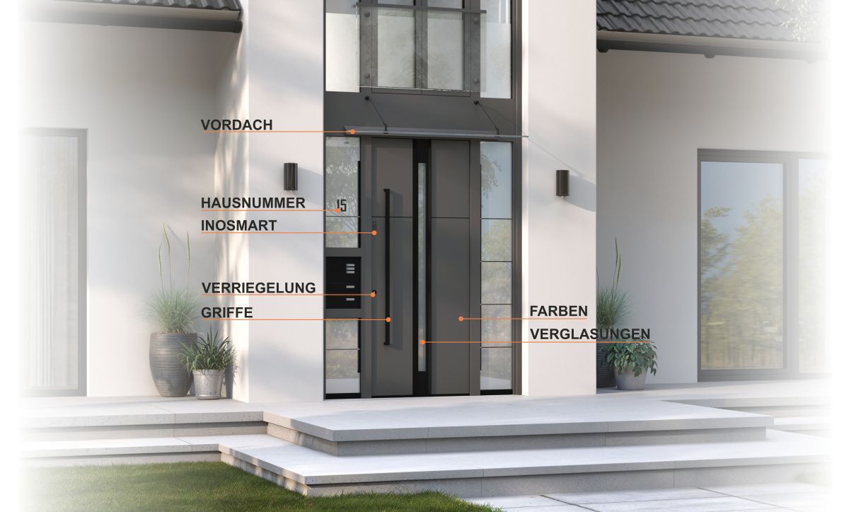 Außenansicht der Haustür