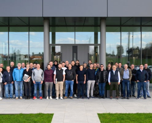 Team von Schachermayer beim Besuch des Unternehmens Inotherm